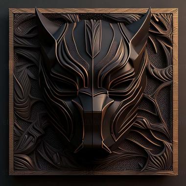 3D model BLACK PANTHER (STL)